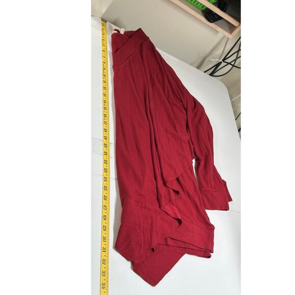 Soft‎ Surroundings Top Womens Large Red Madeline Tunic Minimalist Lagenlook NWT - Picture 10 of 10
